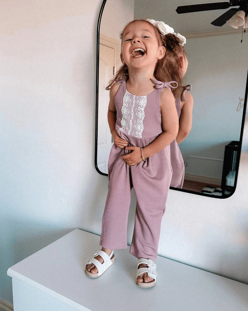 Clementine Jumpsuit - Dusty Lavender