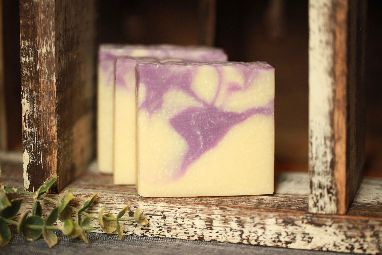 Lavender Essential Oil Artisan Bar Soap