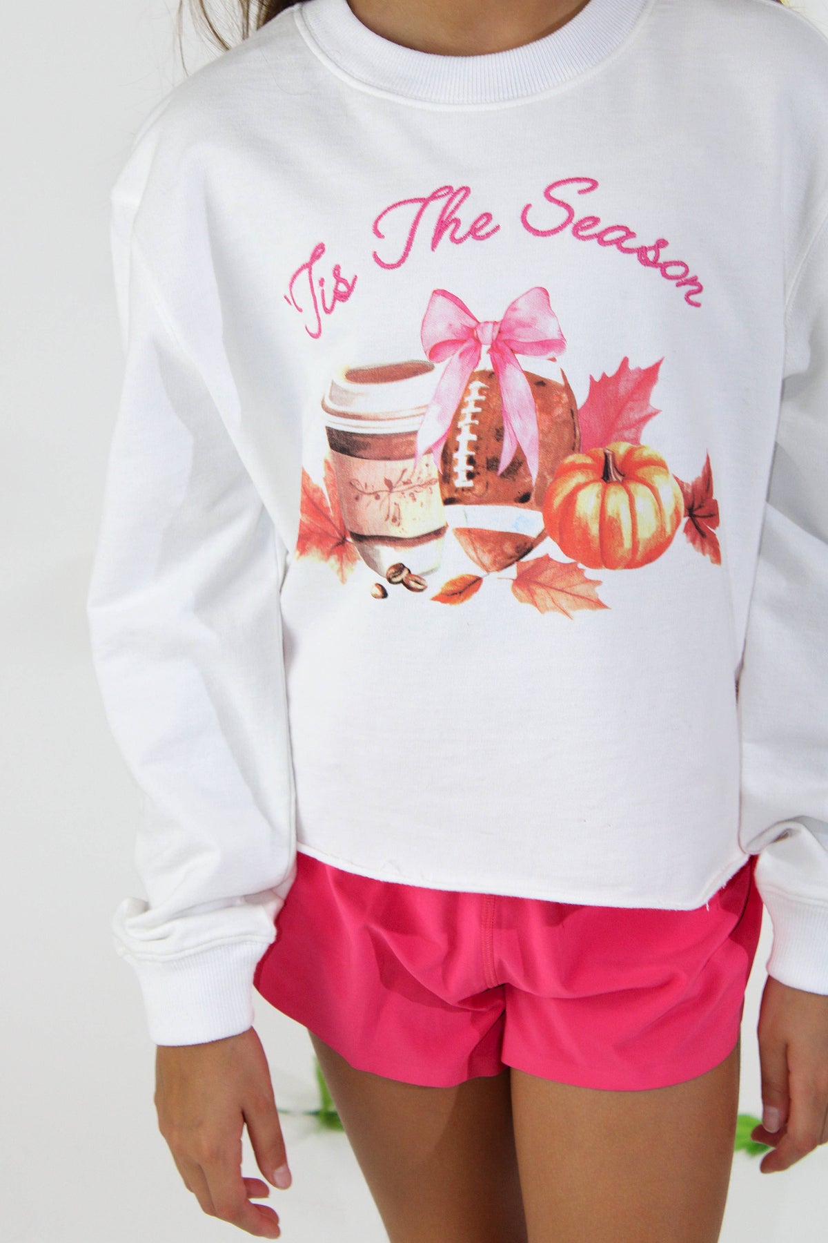 'Tis The Season Embroidery Sweatshirt