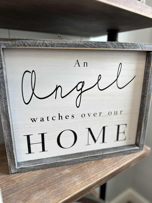 An Angel Watches Over Our Home