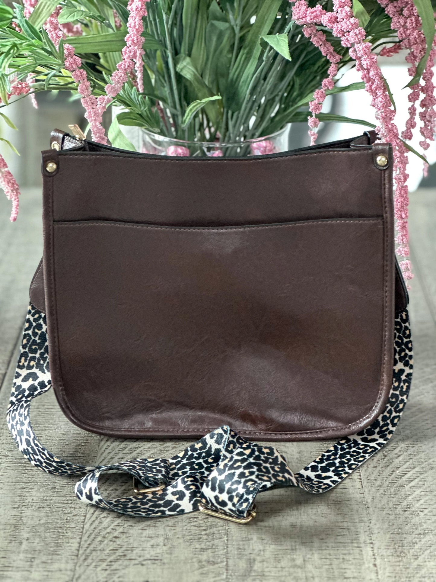 The Lena Crossbody - COFFEE