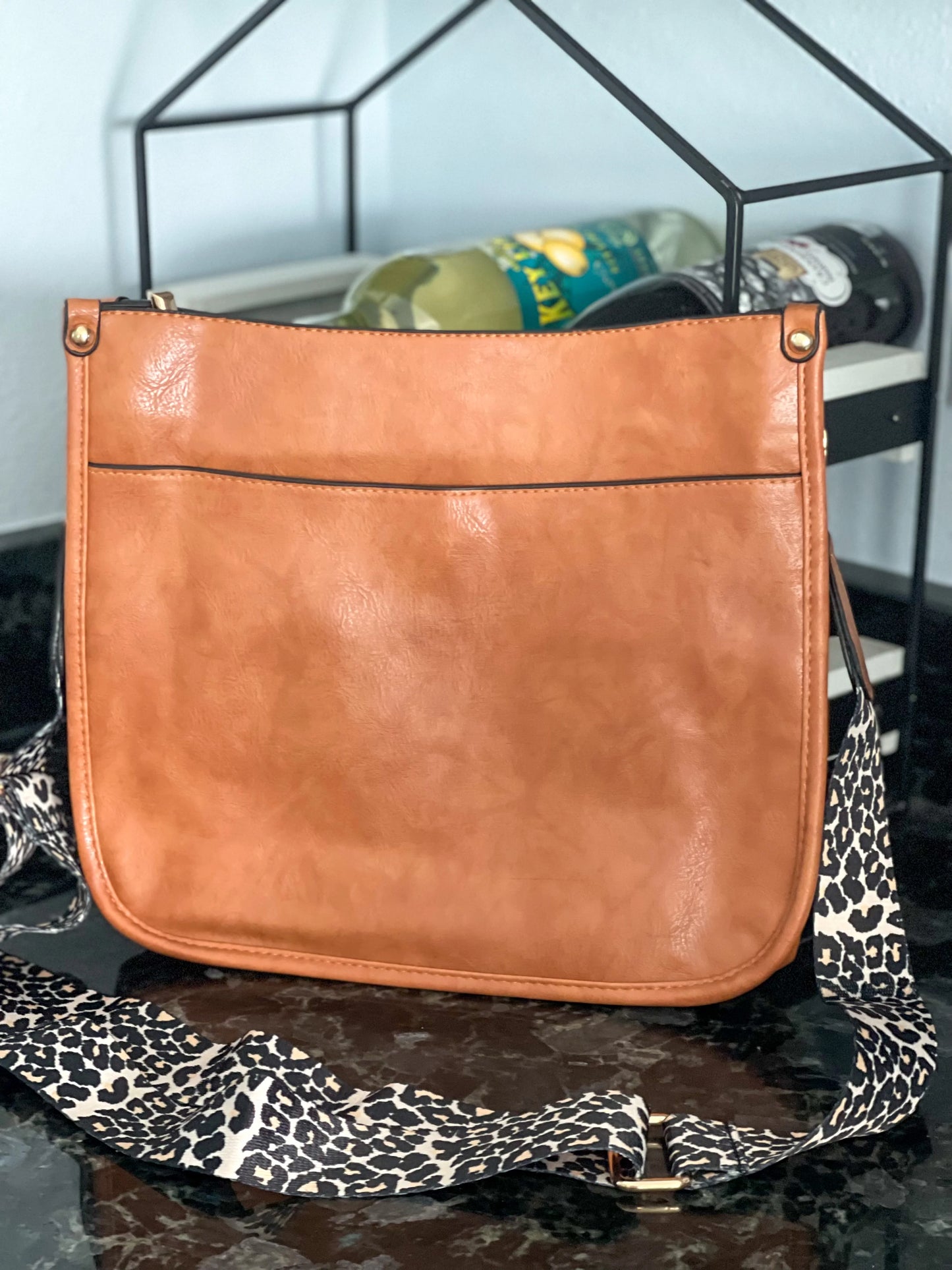 The Lena Crossbody - CAMEL