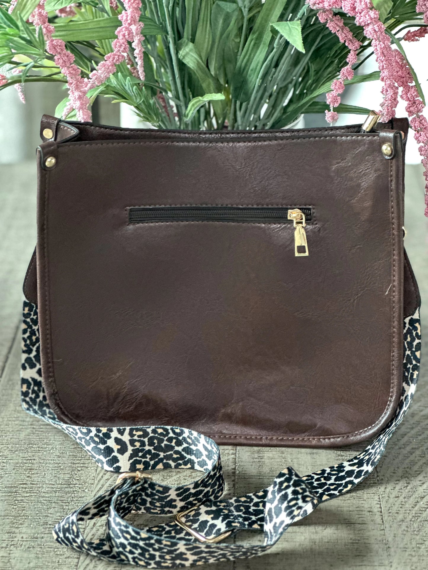 The Lena Crossbody - COFFEE