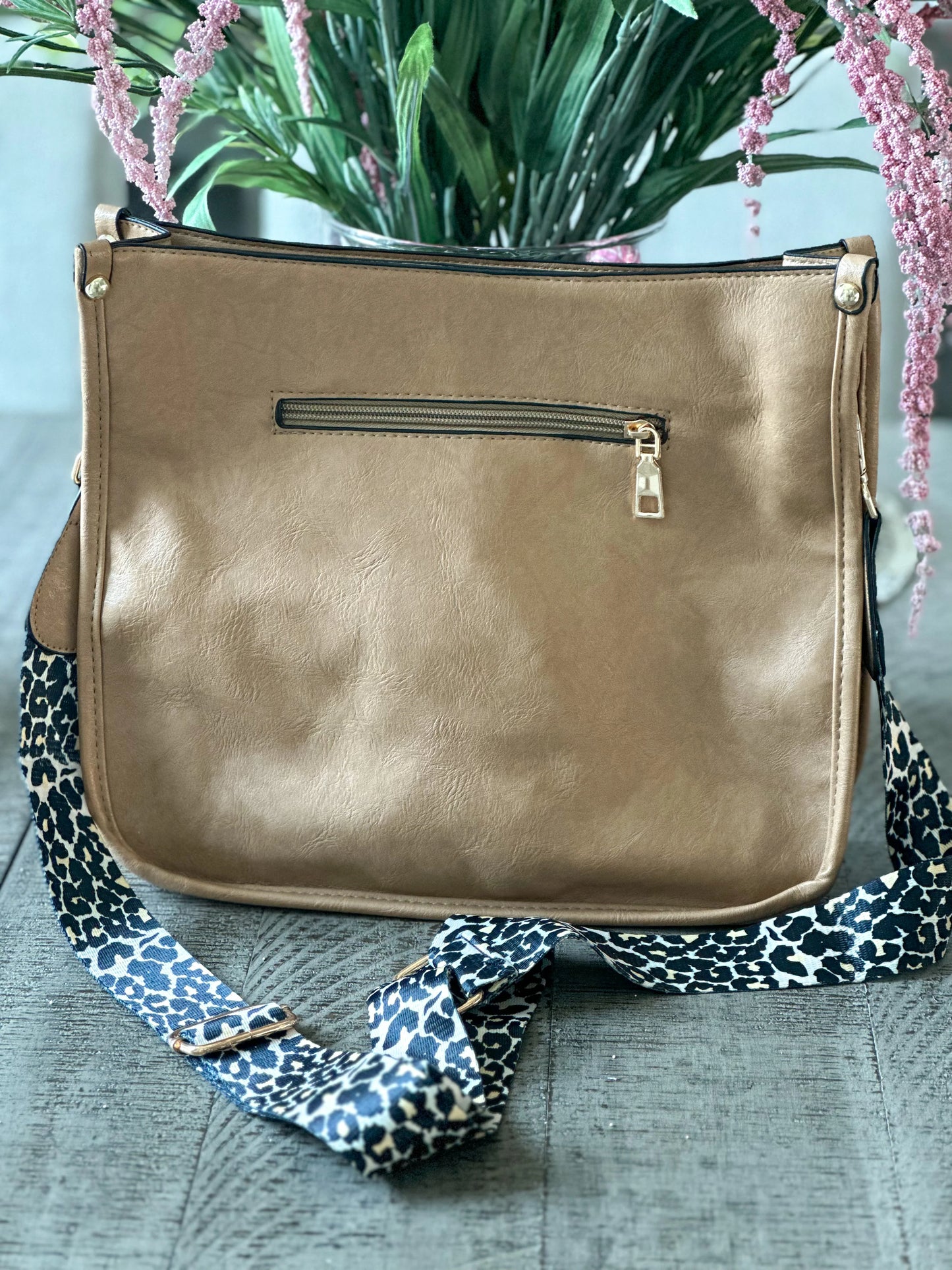 The Lena Crossbody - KHAKI