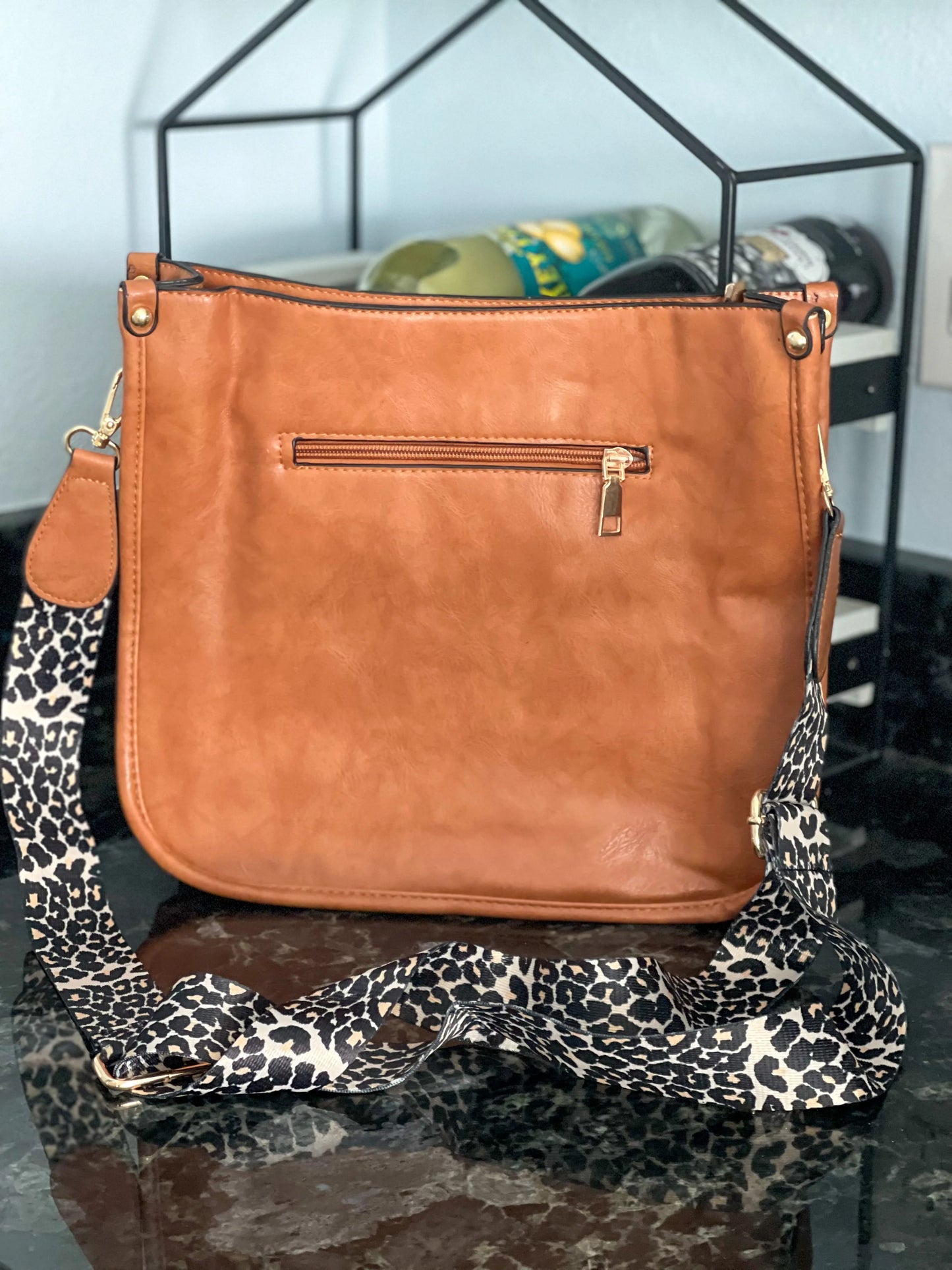 The Lena Crossbody - CAMEL