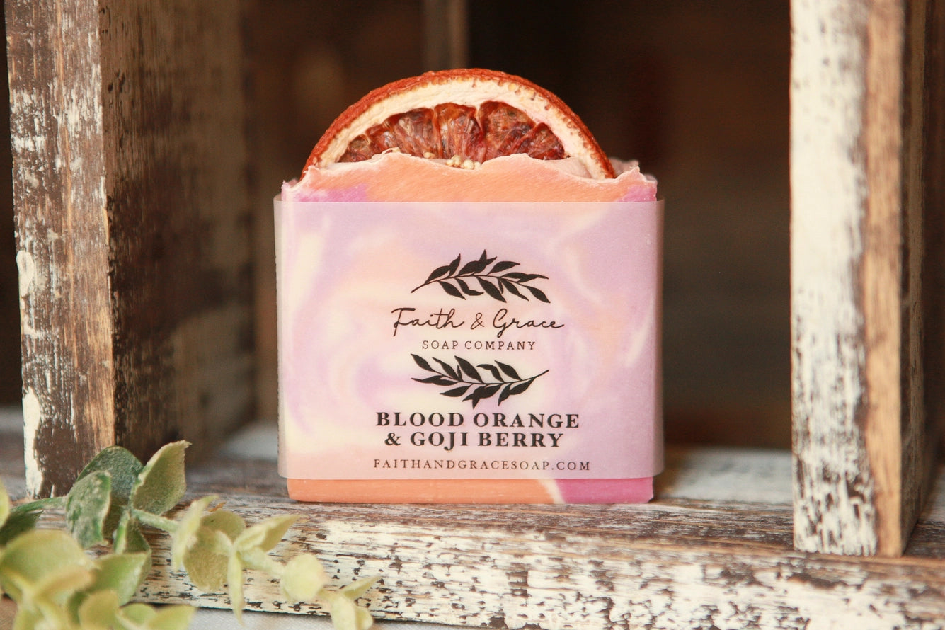 Blood Orange & Goji Berry Soap