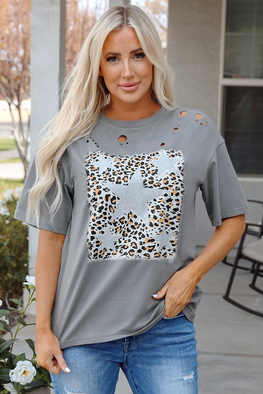 Wild Star Distressed Tee