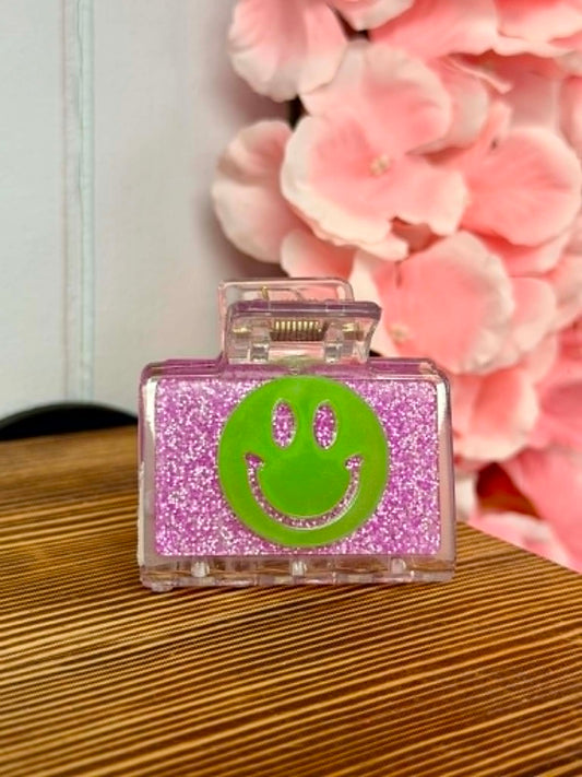 Happy Days Glitter Claw Clip