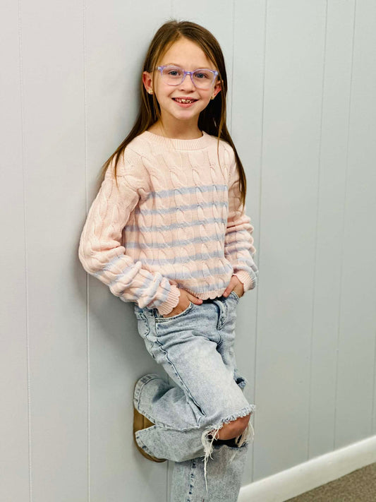 The Maren Scallop Knit Pullover