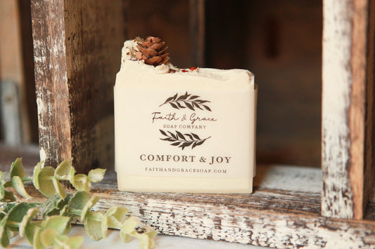 Comfort and Joy Artisan Soap, Tallow Bar Soap