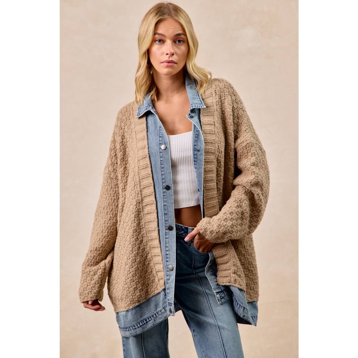 Cozy Layers Knit Cardigan