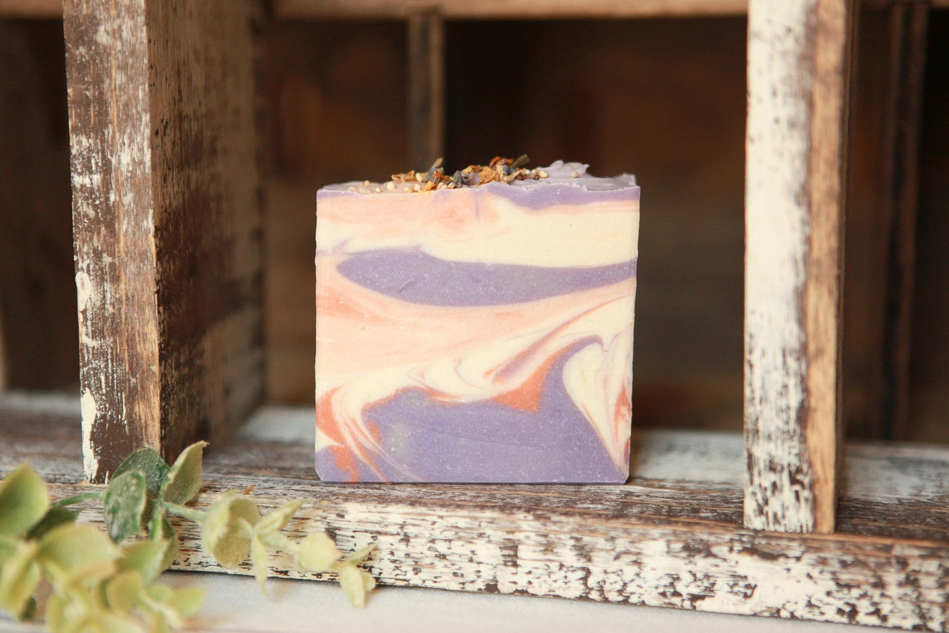 Lavender & Apricot Artisan Bar Soap