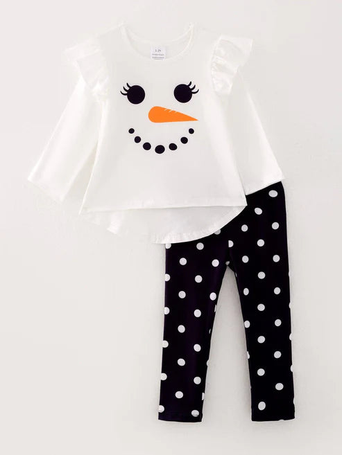 Snowman Pant Set