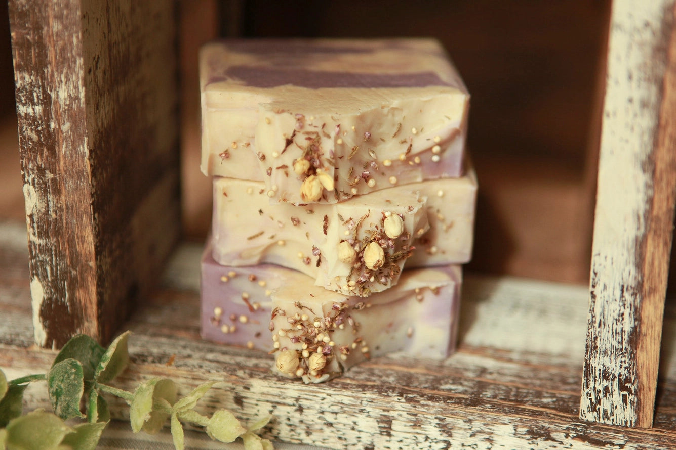 Blackberry Magnolia Goat Milk Soap