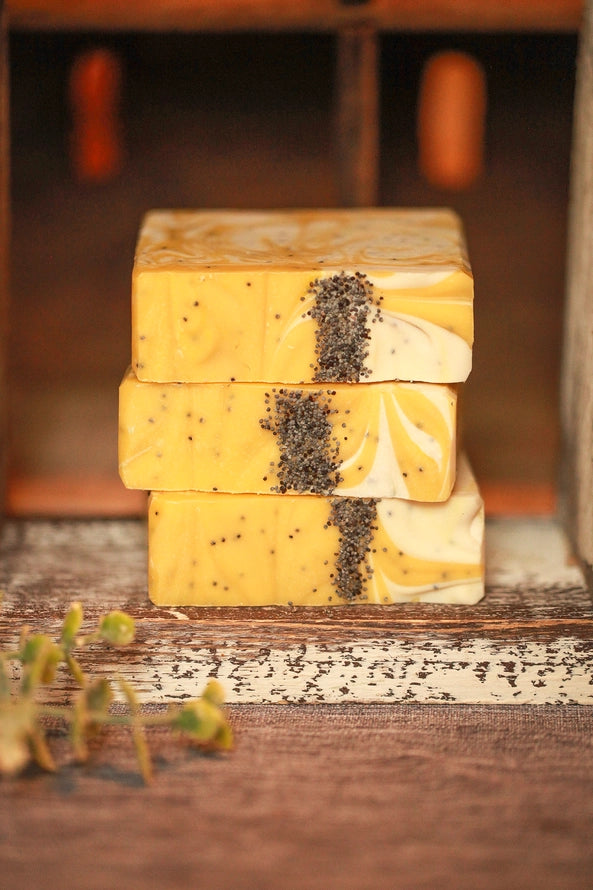 Lemon Poppyseed Artisan Bar Soap
