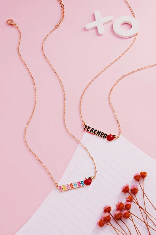 Teacher Necklace