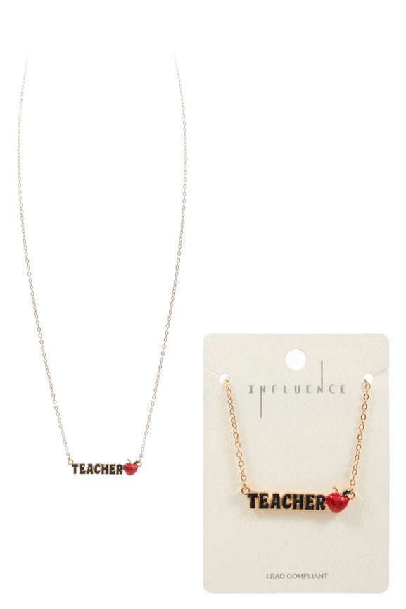 Teacher Necklace