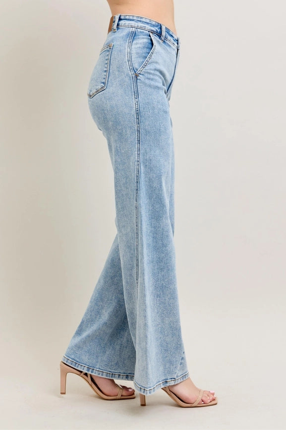 Judy Blue The Perfect Wide Leg Jeans