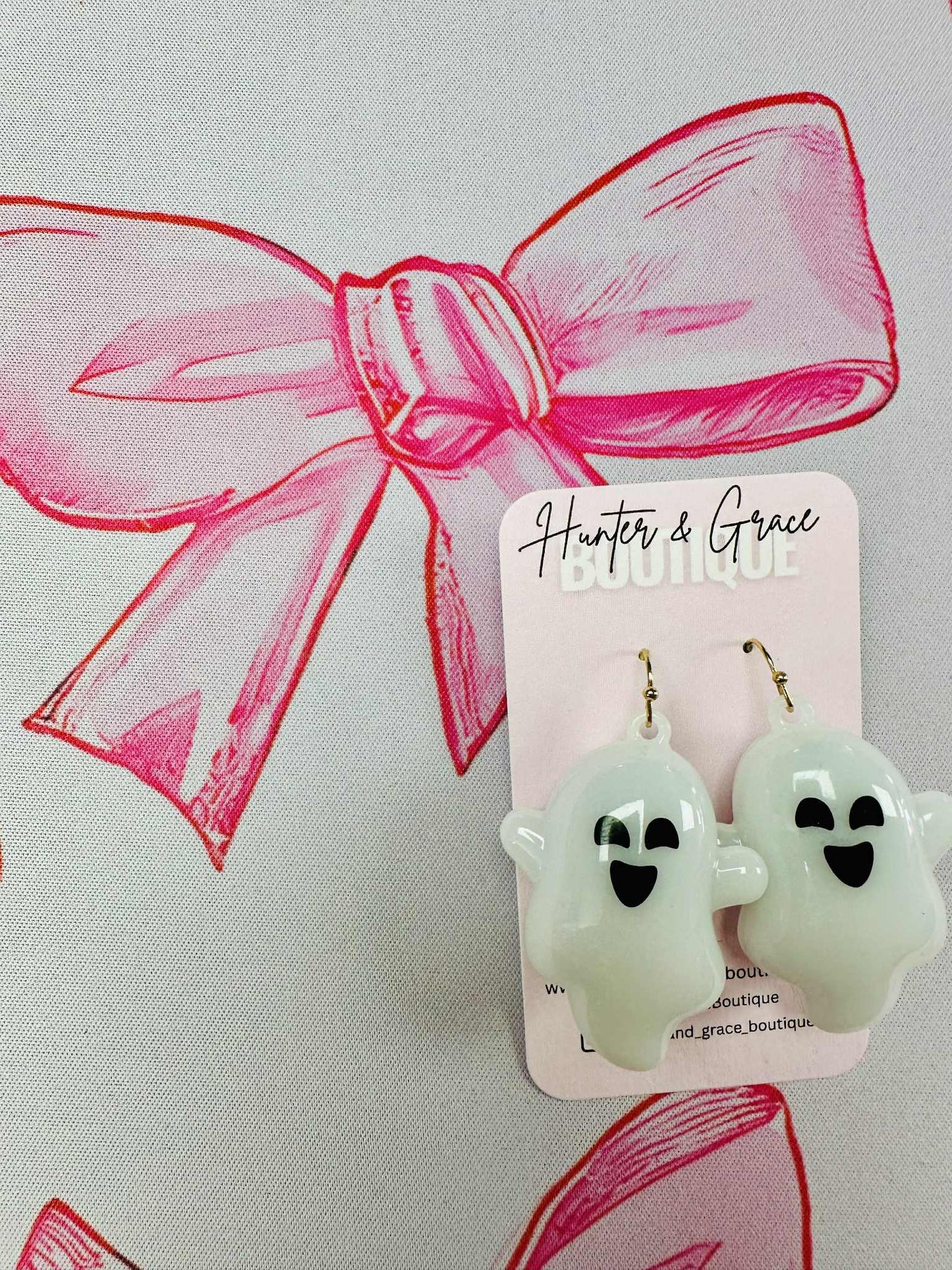 Light Up Ghost Dangles