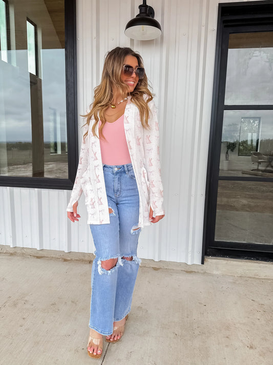 Pink Bunny Lola Cardigan