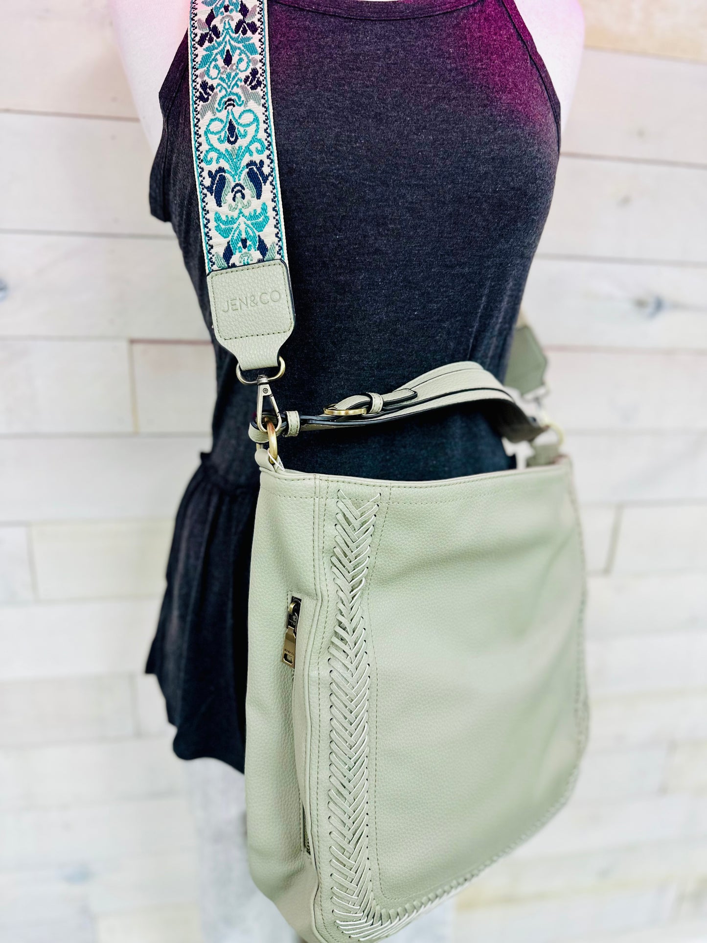 Aris Hobo/Crossbody - Lt. Sage