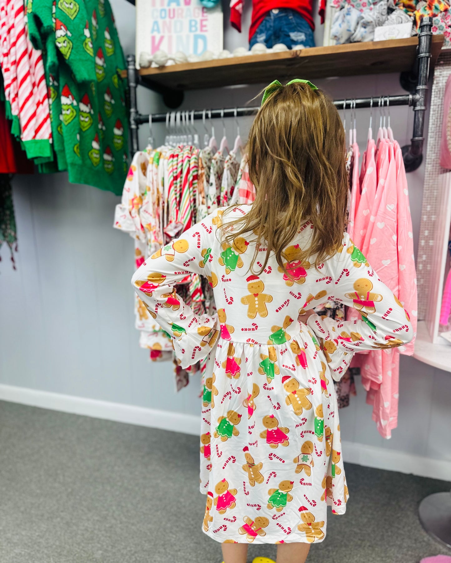 Christmas Gingerbread Dress