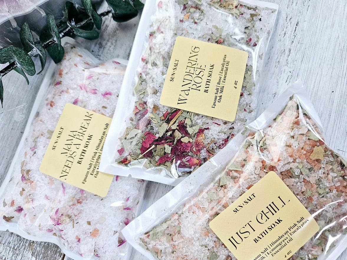 Bath Soak TRIO Gift Set
