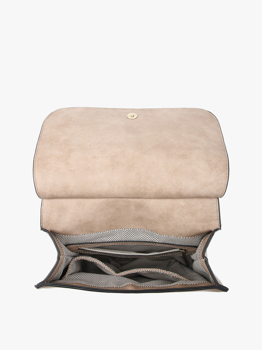 The Bailey Crossbody- Taupe