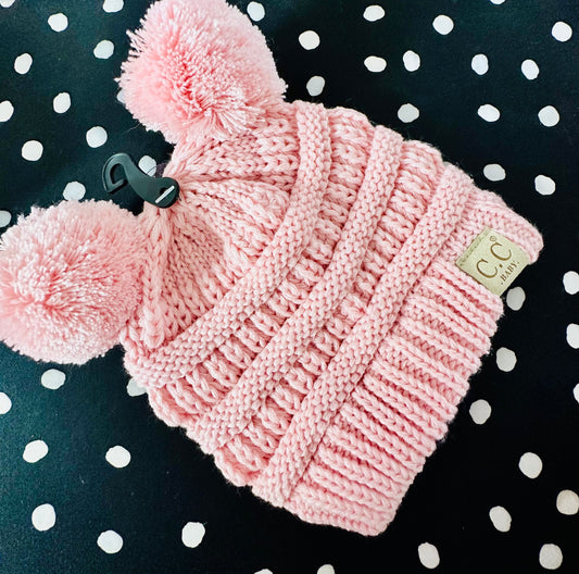 CC Baby Beanie - Pink