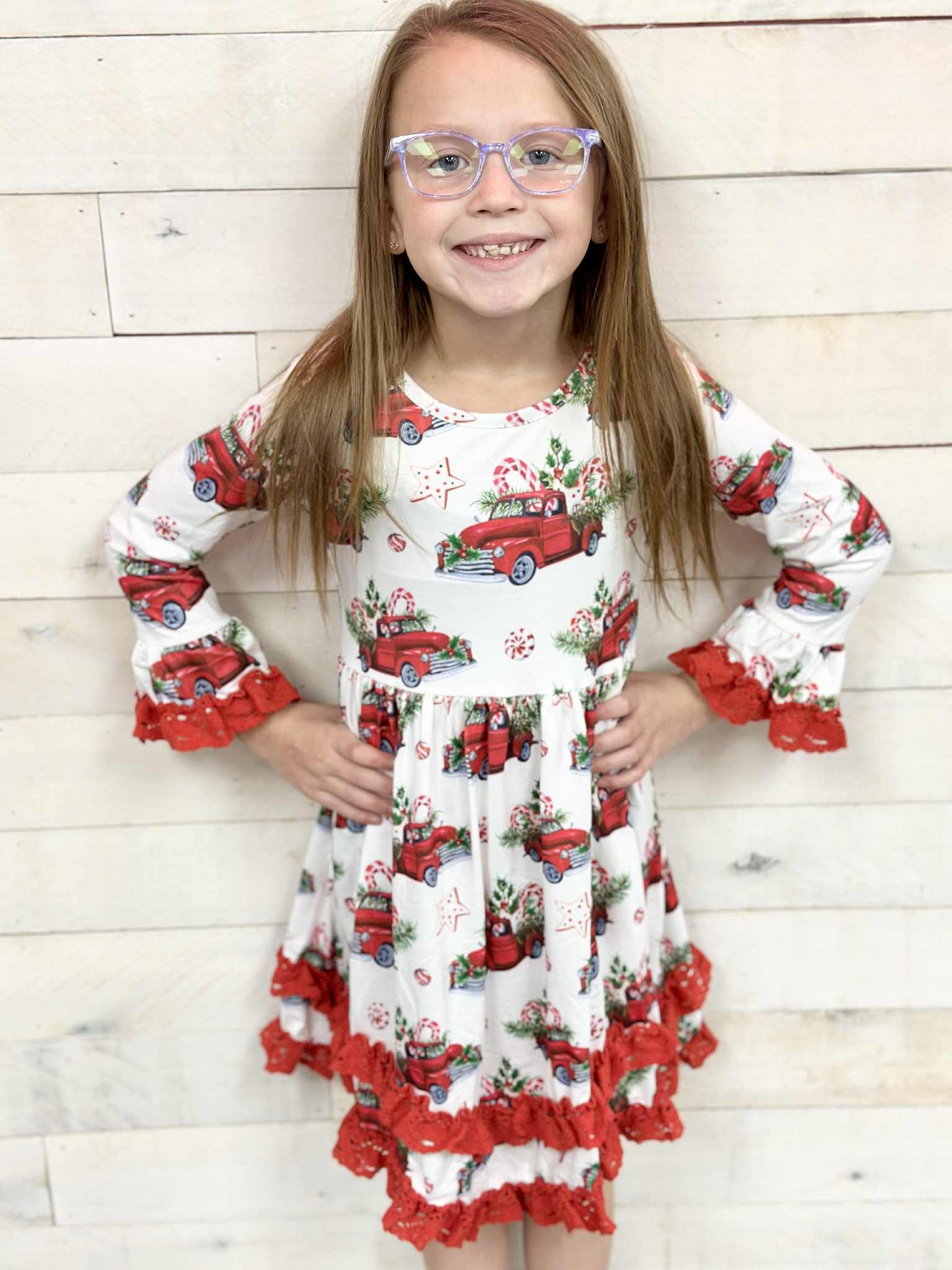 Christmas Truck Dress