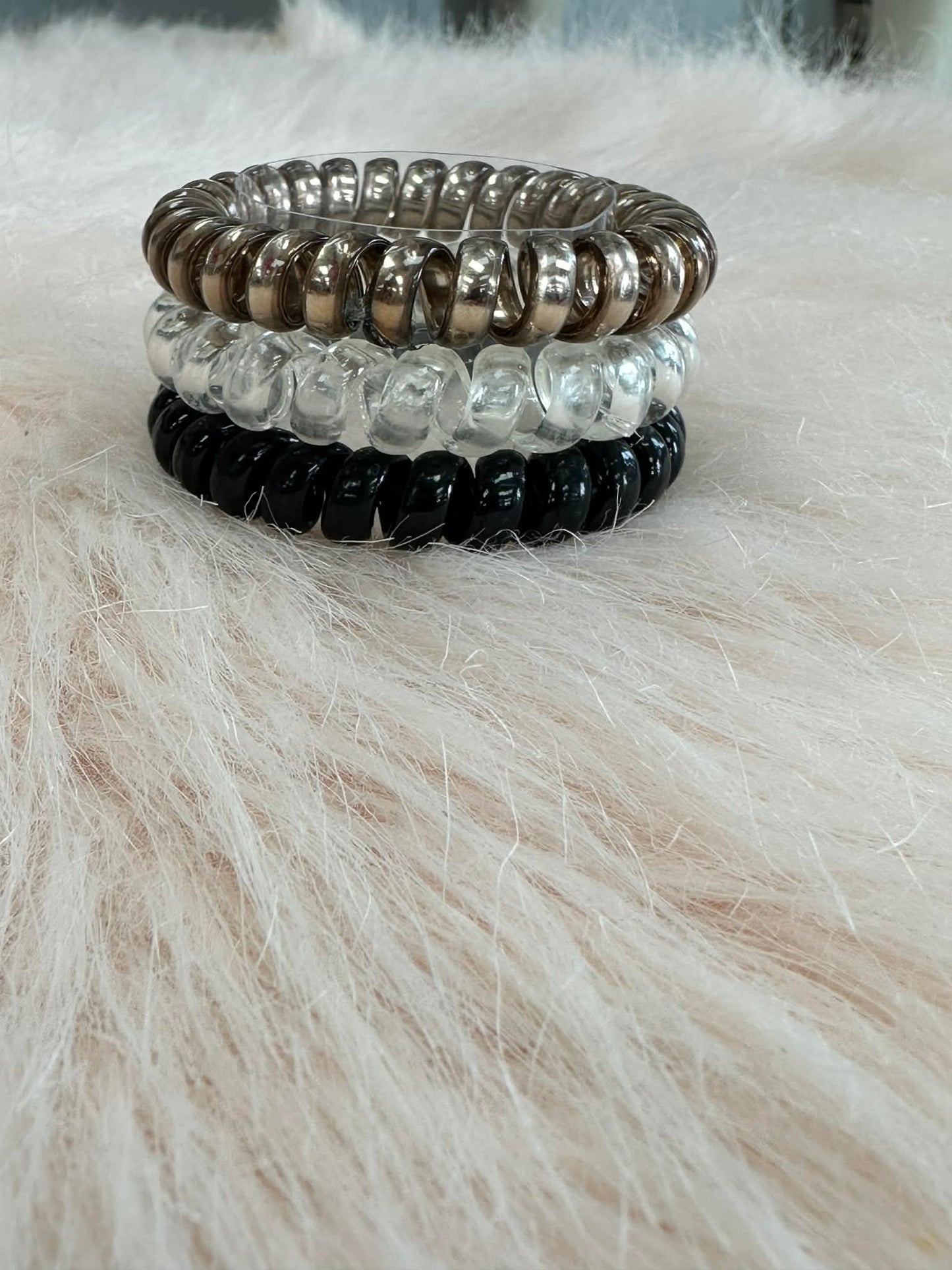 Black Diamond Hair Tie Set