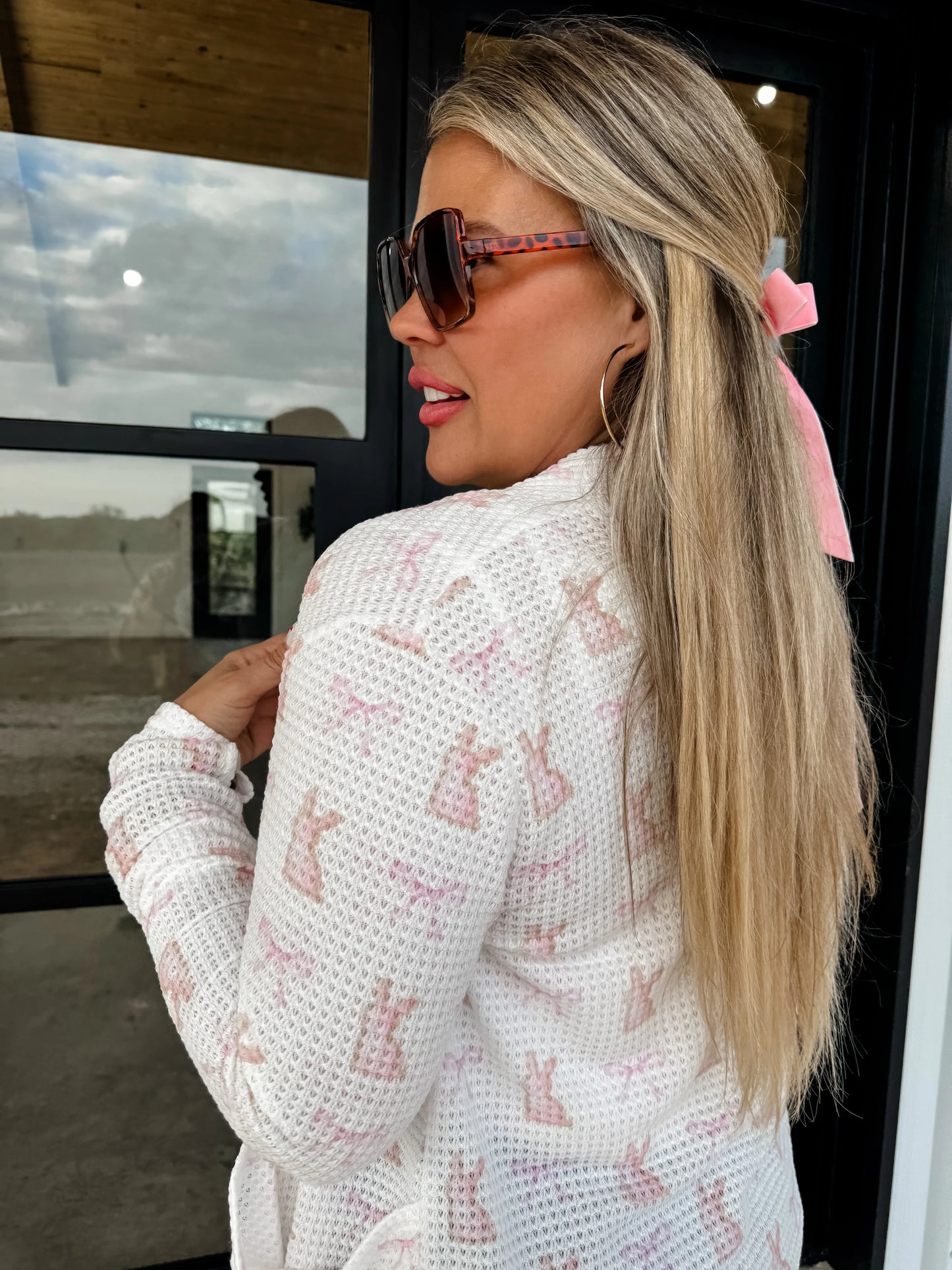 Pink Bunny Lola Cardigan
