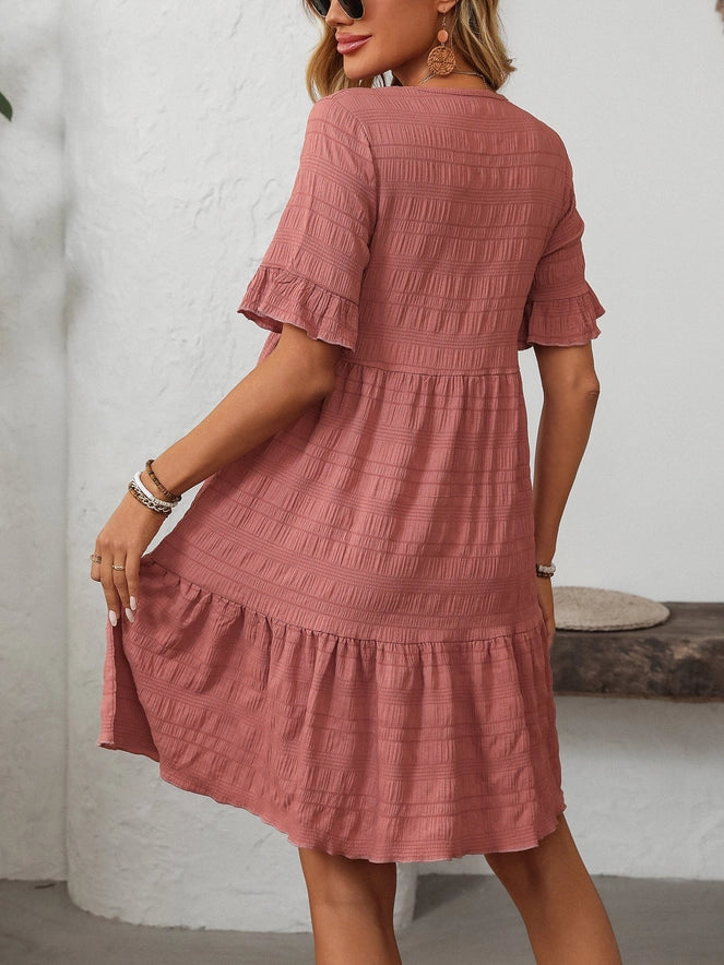 Meadow Grace Smocked Midi Dress