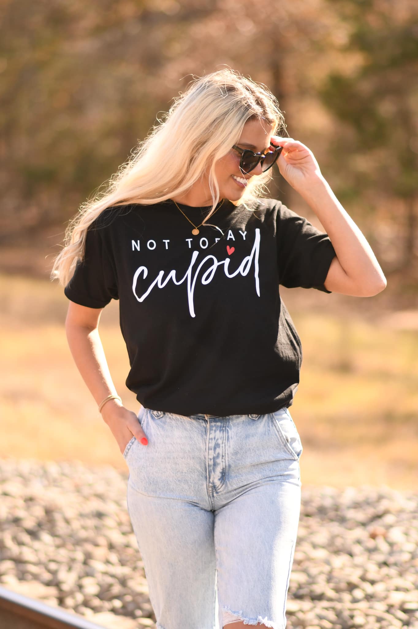 Not Today Cupid Tee