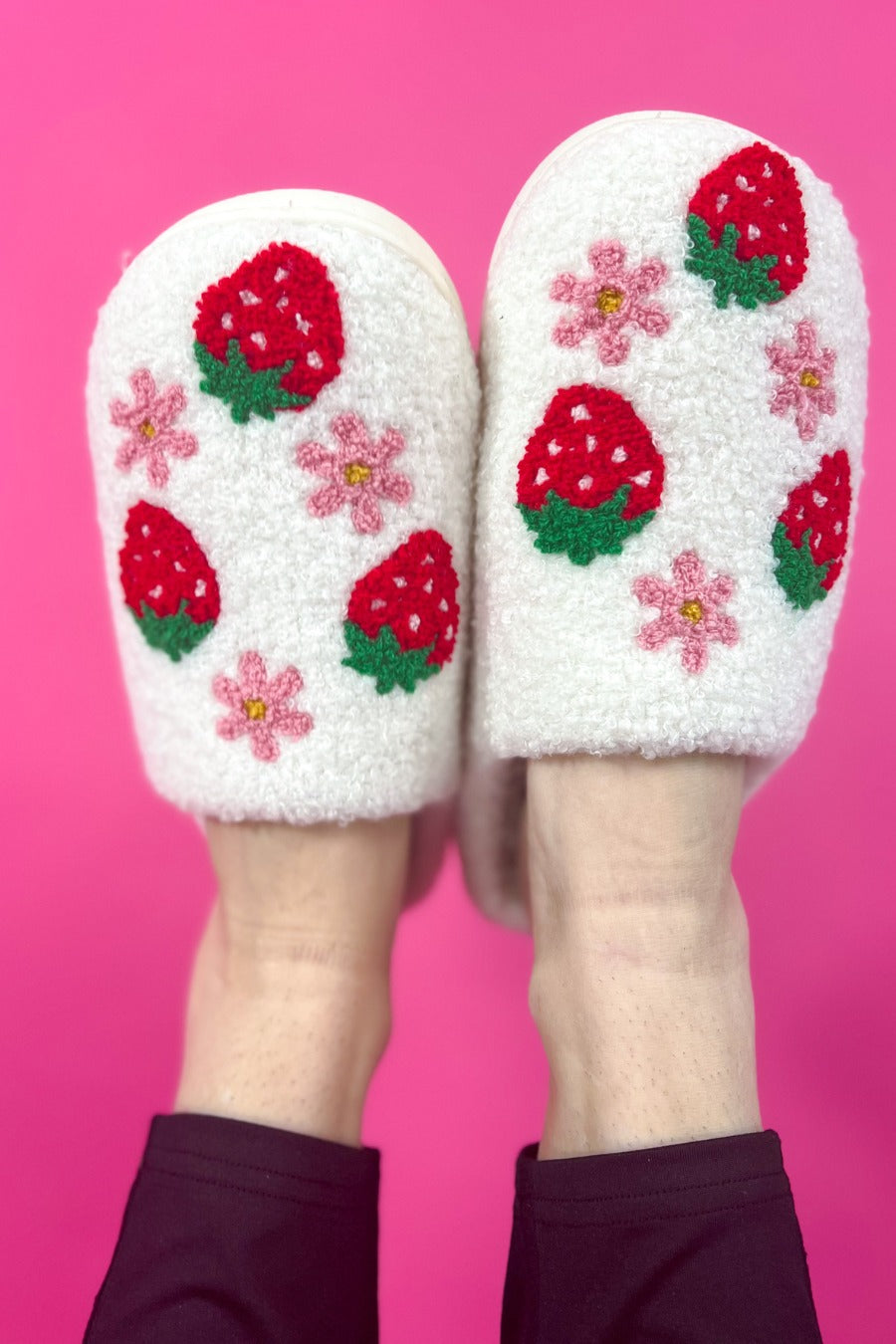 Strawberry Slippers