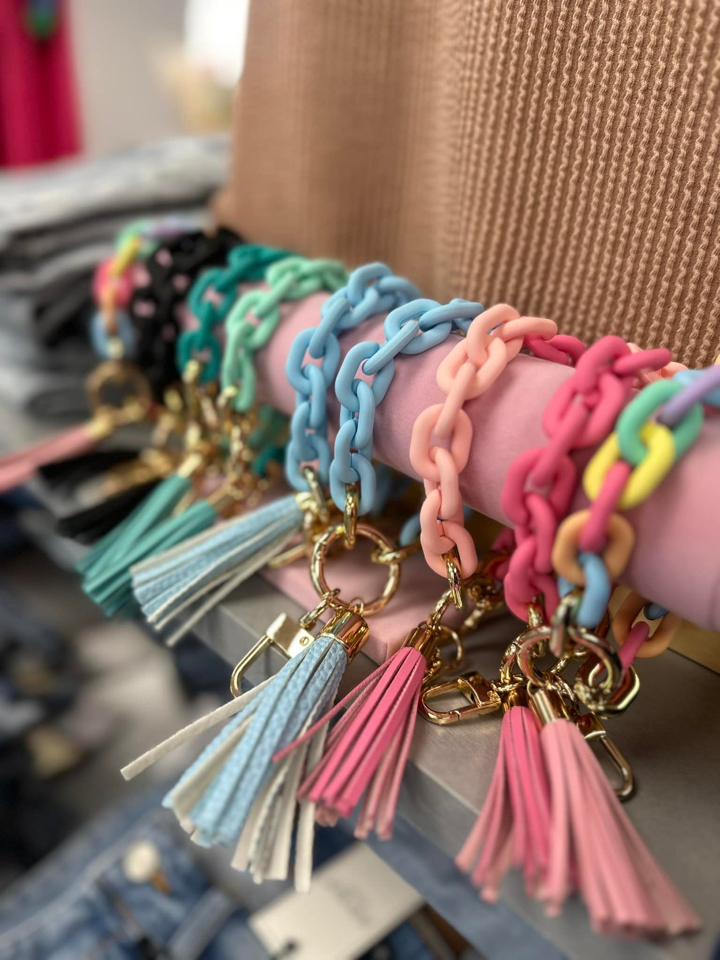 Keychain Bracelets (5 Colors)