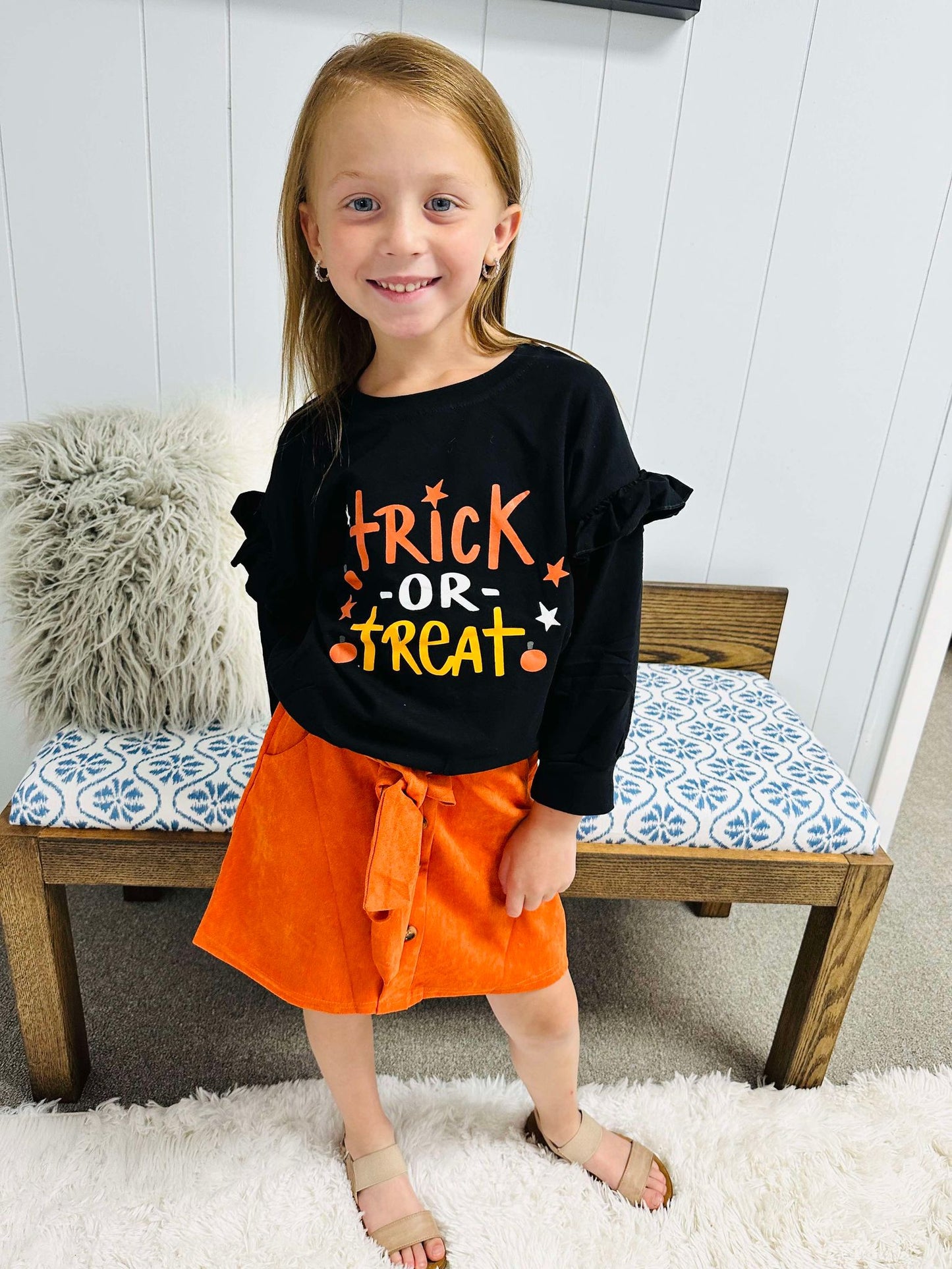 Trick or Trick Skirt Set