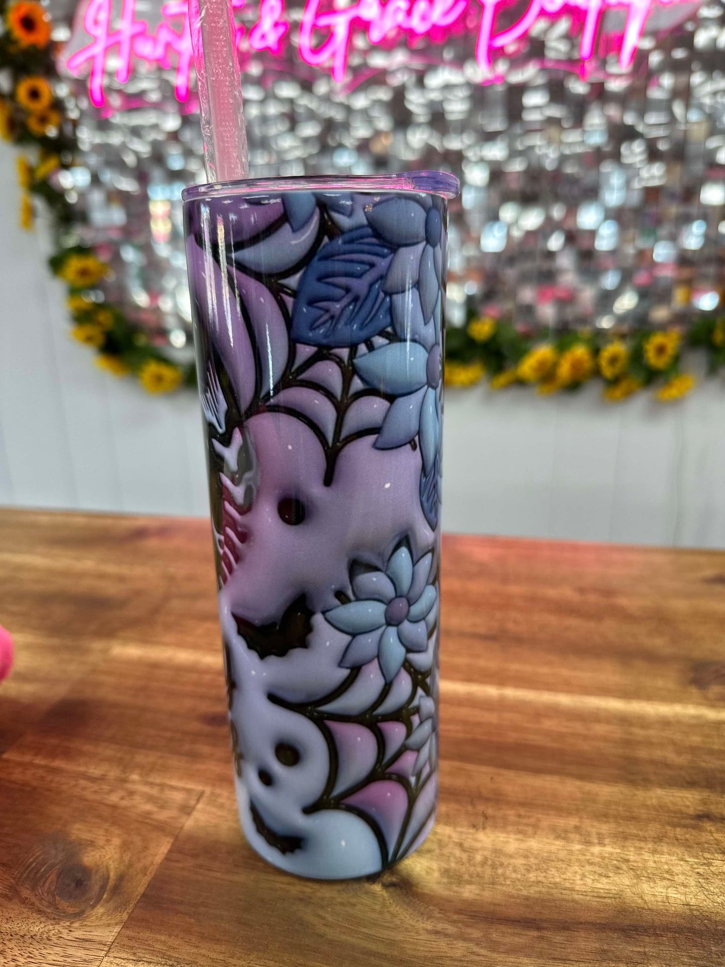 Spooky Vibes 20oz Skinny Tumbler