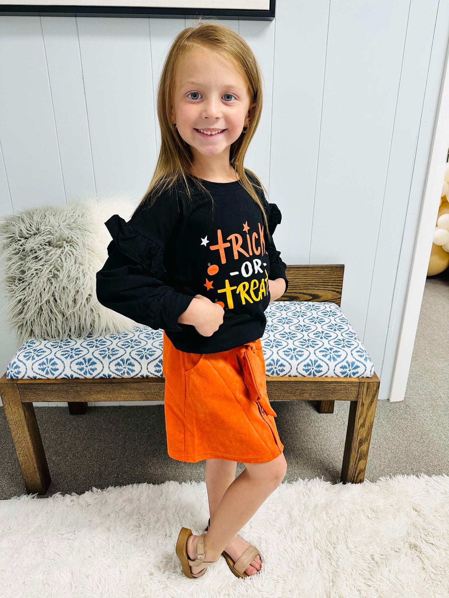 Trick or Trick Skirt Set