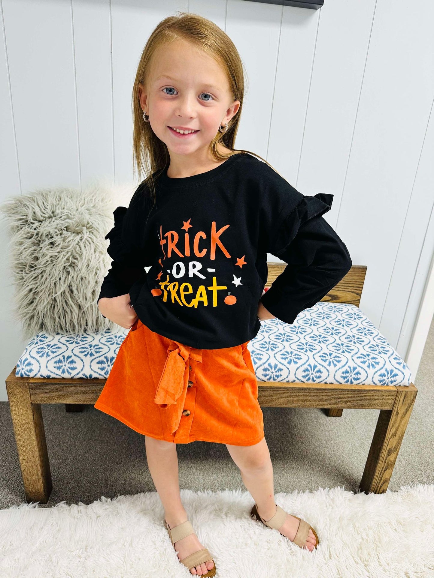 Trick or Trick Skirt Set