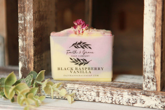 Black Raspberry Vanilla Artisan Soap