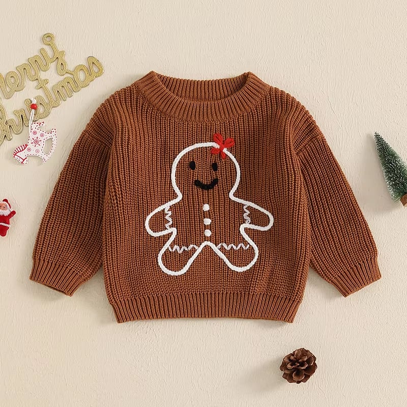 Gingerbread Girl Oversized Sweater *PRE-ORDER*