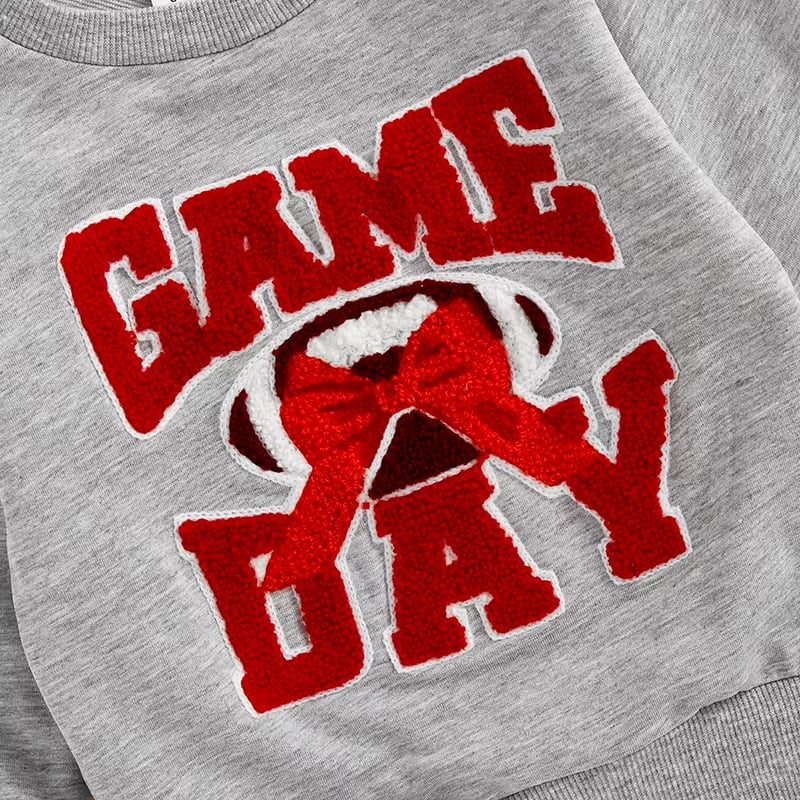 Game Day Patch Sweatshirt and Onesie *PRE-ORDER*