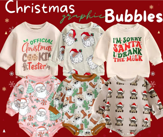 Christmas Graphic Bubbles *PRE-ORDER*