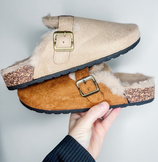 The Rachel Faux Fur Clogs *PRE-ORDER*