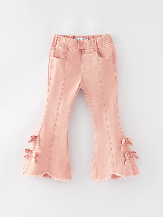 Light Pink Bow Flares