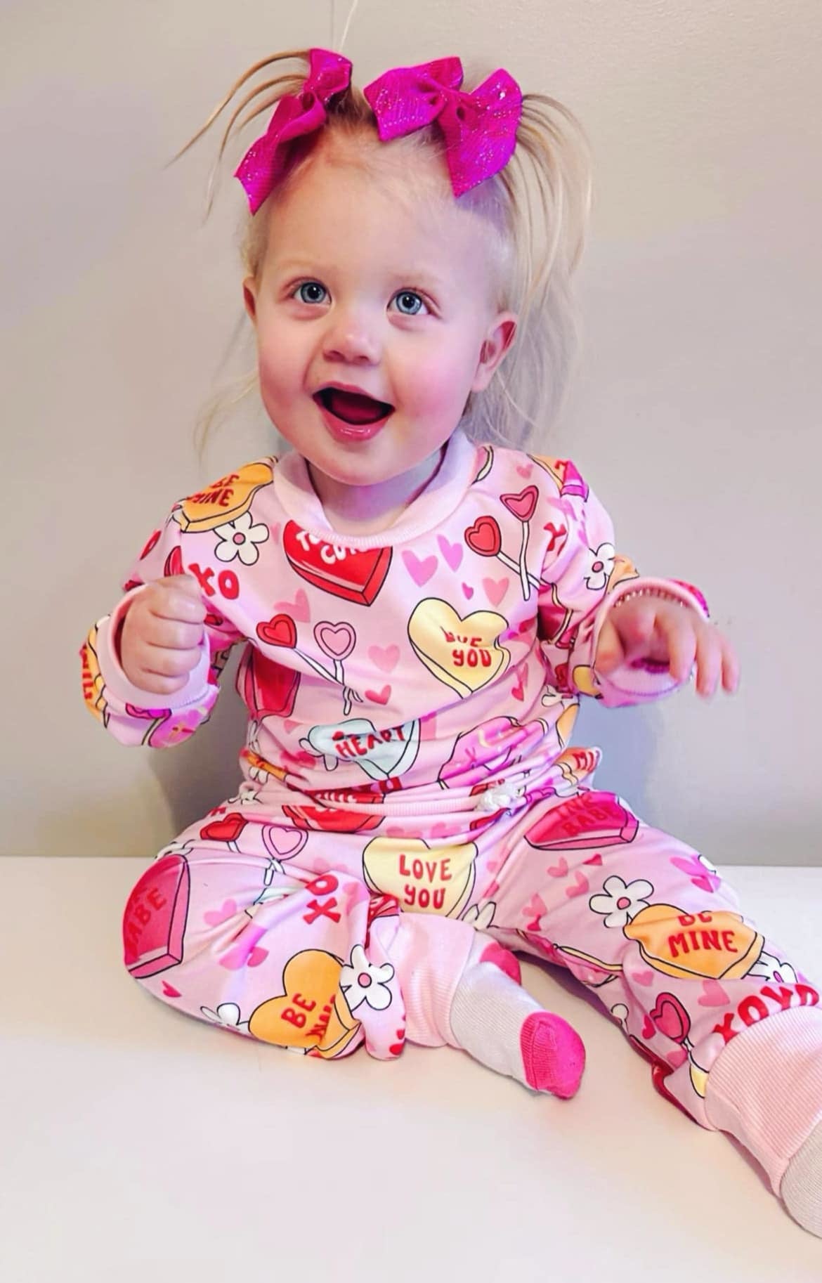 Valentine Girls Sweatshirt and Pant Set (4 Styles) *PRE-ORDER*