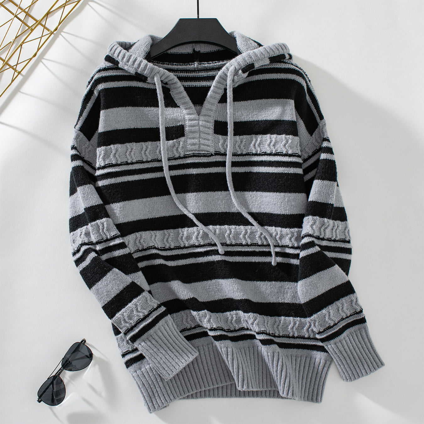 The Seirra Stripe and Hood Pullover *PRE-ORDER*