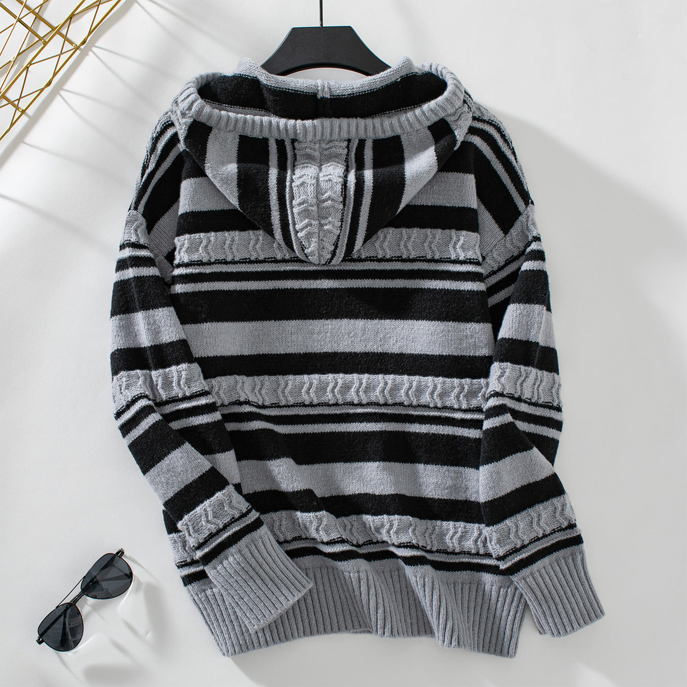 The Seirra Stripe and Hood Pullover *PRE-ORDER*