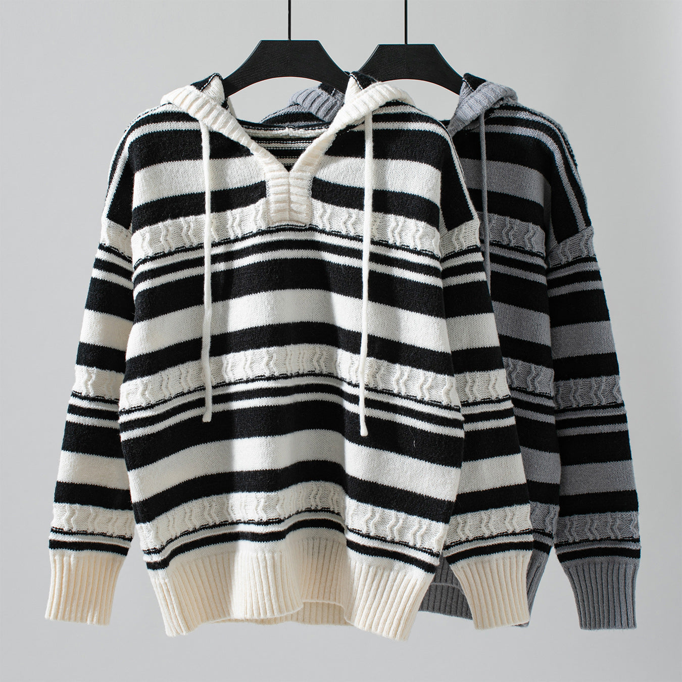 The Seirra Stripe and Hood Pullover *PRE-ORDER*